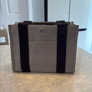 Lululemon Black and White Tote Bag